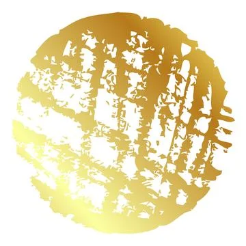 Hand draw vector sketch frame scribble, gold golden, Stock Illustration