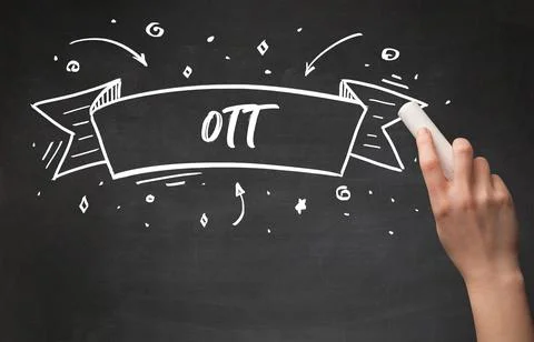 Hand drawing abbreviation concept Stock Photos