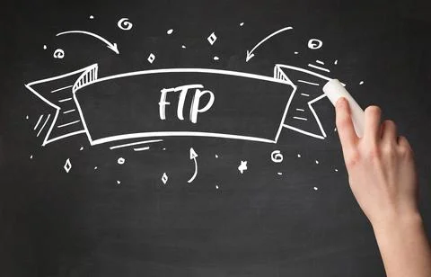 Hand drawing abbreviation concept Stock Photos