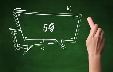 Hand drawing abbreviation concept Stock Photos
