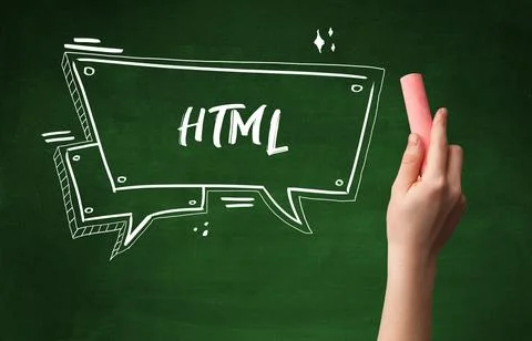 Hand drawing abbreviation concept Stock Photos
