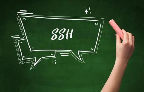 Hand drawing abbreviation concept Stock Photos
