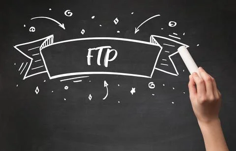 Hand drawing abbreviation concept Stock Photos