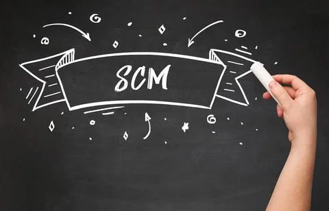 Hand drawing abbreviation concept Stock Photos