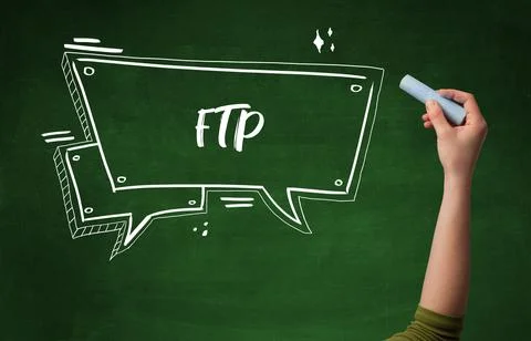 Hand drawing abbreviation concept Stock Photos
