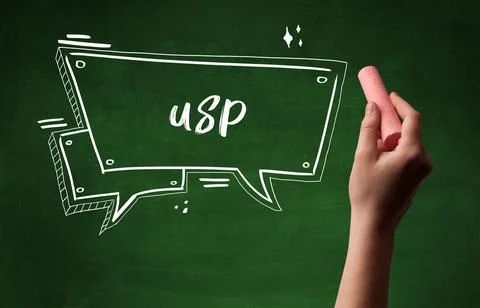 Hand drawing abbreviation concept Stock Photos