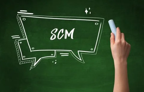Hand drawing abbreviation concept Stock Photos