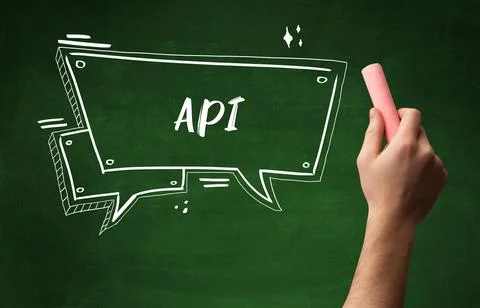 Hand drawing abbreviation concept Stock Photos