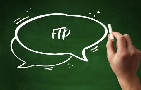 Hand drawing abbreviation concept Stock Photos