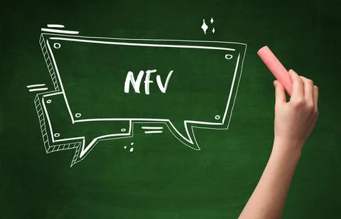 Hand drawing abbreviation concept Foto stock