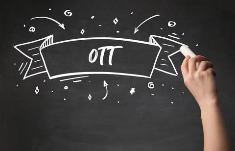 Hand drawing abbreviation concept Stock Photos