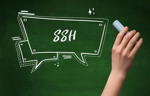 Hand drawing abbreviation concept Stock Photos
