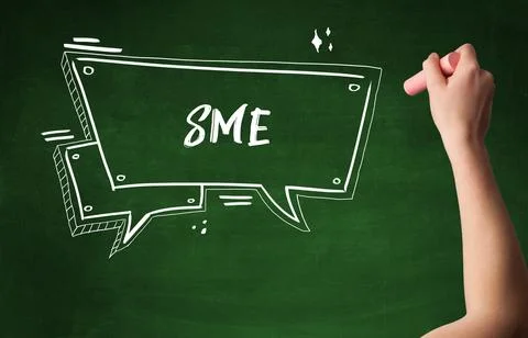 Hand drawing abbreviation concept Stock Photos