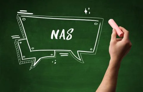 Hand drawing abbreviation Stock Photos