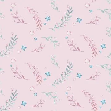 Hand drawing fly cute easter pilot bunny watercolor cartoon bunnies with Stock Illustration