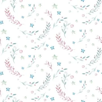 Hand drawing fly cute easter pilot bunny watercolor cartoon bunnies with Stock Illustration