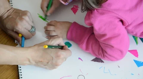 Hand drawing Stock Footage 41563640