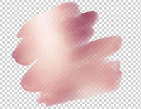 Hand drawing gradient rose gold stroke paint glittering background Illustrazione stock