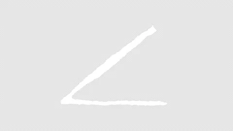 Hand Drawing Math Symbol Angle Video stock 232727097