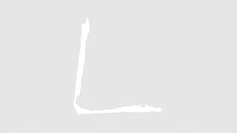 Hand Drawing Math Symbol Right Angle Video stock 232729174