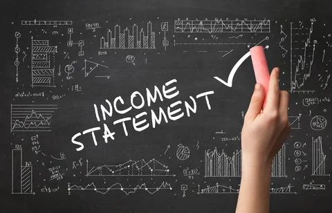 Hand drawing new business concept Stock Photos