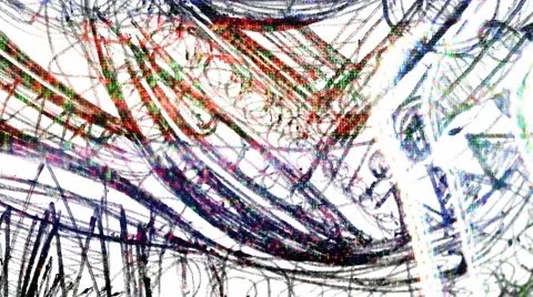 Hand drawing pencil doodle Stock Footage 1006041