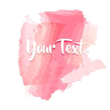 Hand drawing watercolor background vector Stockillustratie