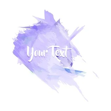 Hand drawing watercolor background vector Stockillustratie