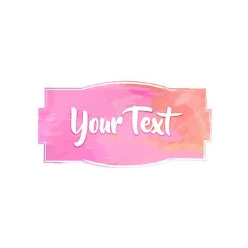 Hand drawing watercolor background vector Stock Illustration