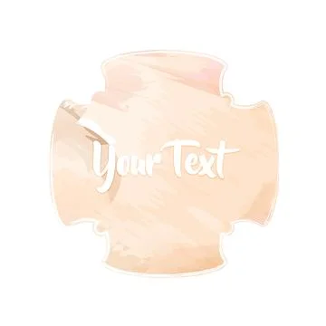 Hand drawing watercolor background vector Stockillustratie