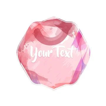 Hand drawing watercolor background vector Stockillustratie