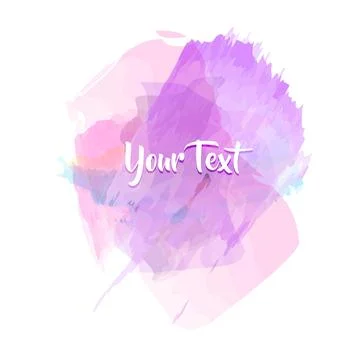 Hand drawing watercolor background vector Stockillustratie