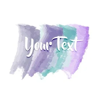 Hand drawing watercolor background vector Stockillustratie