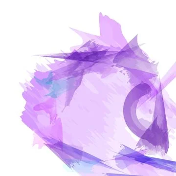Hand drawing watercolor background vector Stockillustratie