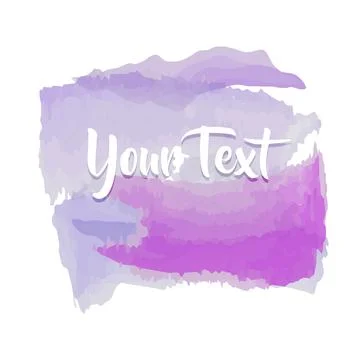Hand drawing watercolor background vector Stock Illustration