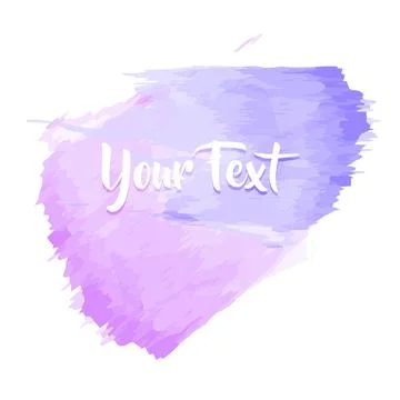 Hand drawing watercolor background vector Illustrazione stock