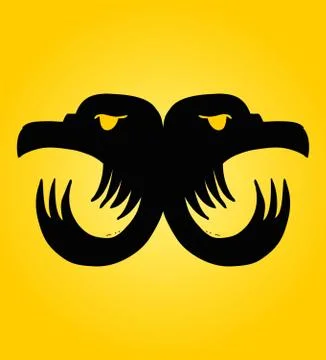 Hand drawing wings vector art Stock Illustration