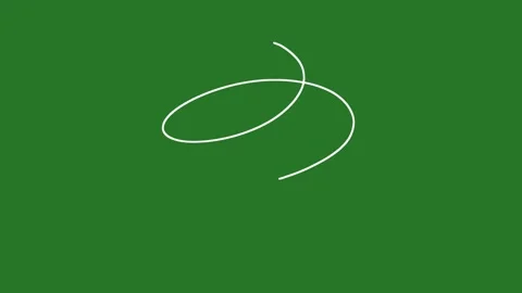 Hand drawn 2d animated white wind lines blowing on a green screen background Stock Footage 329401196