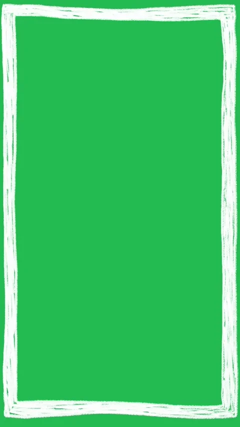 Hand Drawn 2D Animated White Scribble Frame Vertical Border Motion Graphic Vidéo 334579616