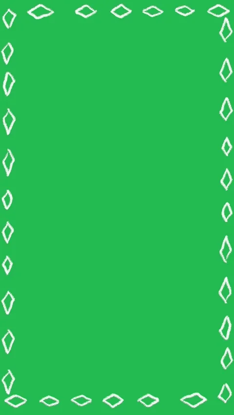 Hand Drawn 2D Animated White Scribble Frame Vertical Border Motion Graphic Видео 334579620