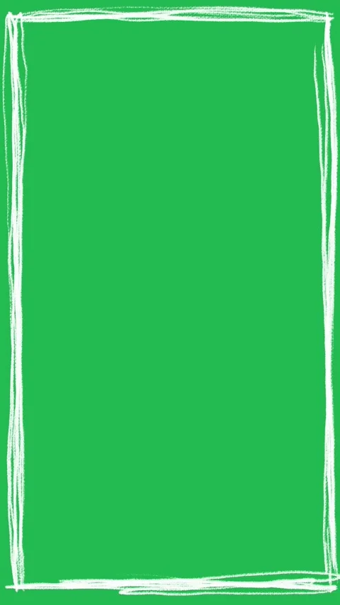 Hand Drawn 2D Animated White Scribble Frame Vertical Border Motion Graphic Видео 334579621