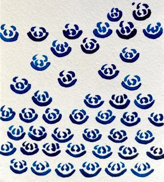Hand drawn abstract background. Stock Illustration