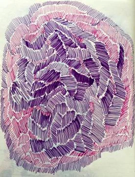 Hand drawn abstract background. Stock Illustration