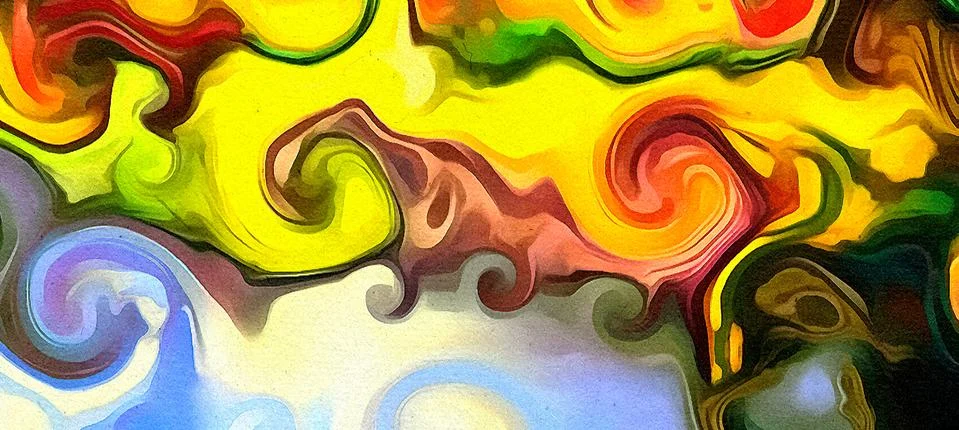 Hand drawn abstract background template for flyer, poster, banner, invitation Stock Illustration