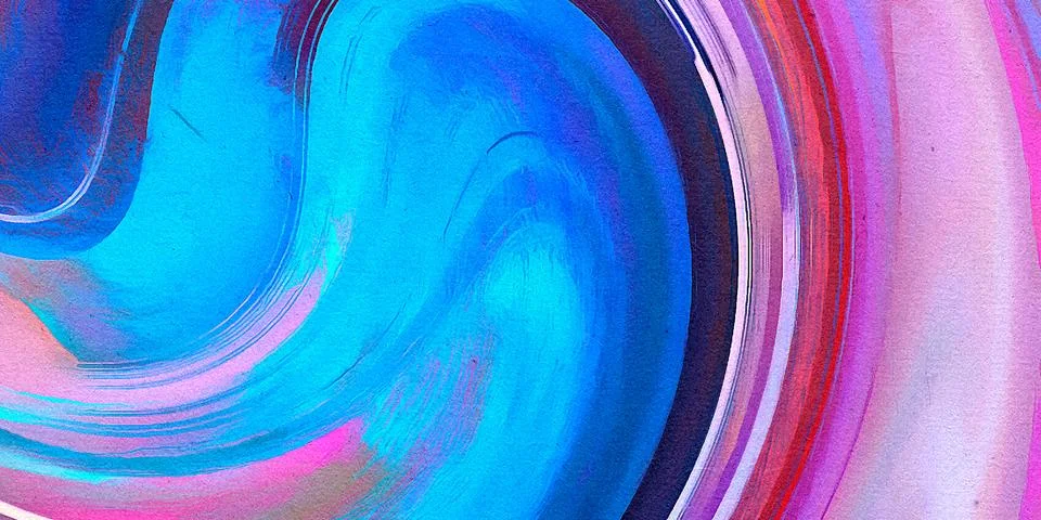 Hand drawn abstract background template for flyer, poster, banner, invitation Stock Illustration
