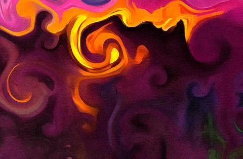 Hand drawn abstract background template for flyer, poster, banner, invitation Stock Illustration