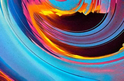 Hand drawn abstract background template for flyer, poster, banner, invitation Stock Illustration