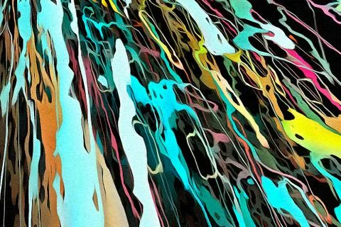 Hand drawn abstract background template for flyer, poster, banner, invitation Stock Illustration