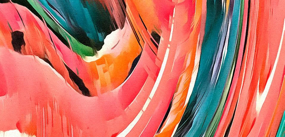 Hand drawn abstract background template for flyer, poster, banner, invitation Stock Illustration