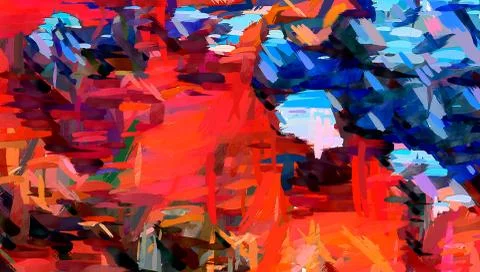 Hand drawn abstract background template for flyer, poster, banner, invitation Stock Illustration